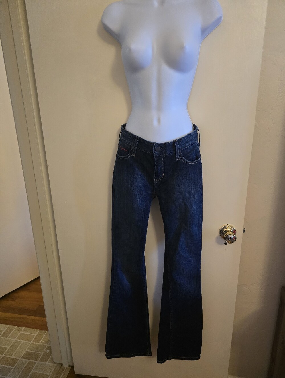 Kimes Ranch Betty Bootcut Jeans 00/32 Dark Wash Stretch Western USA Made